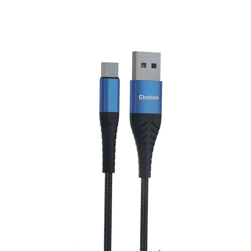 کابل شارژ تایپ سی برند Chahoo مدل C03 متراژ 1 متر